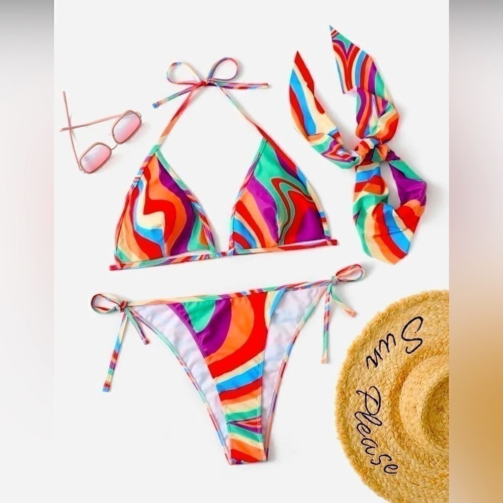 Women’s Plus Bikini Swimsuit 2 Piece Swimwear